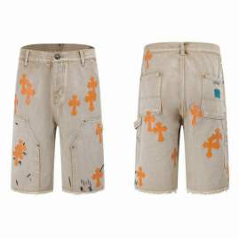 Picture of Chrome Hearts Jeans Short _SKUChromeHeartssz28-36sytxH8948901